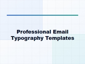 Professional Email Font Kits for Custom Typography